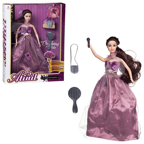 фото Кукла junfa "atinil. в театре на премьере" в длинном платье, 28см junfa toys