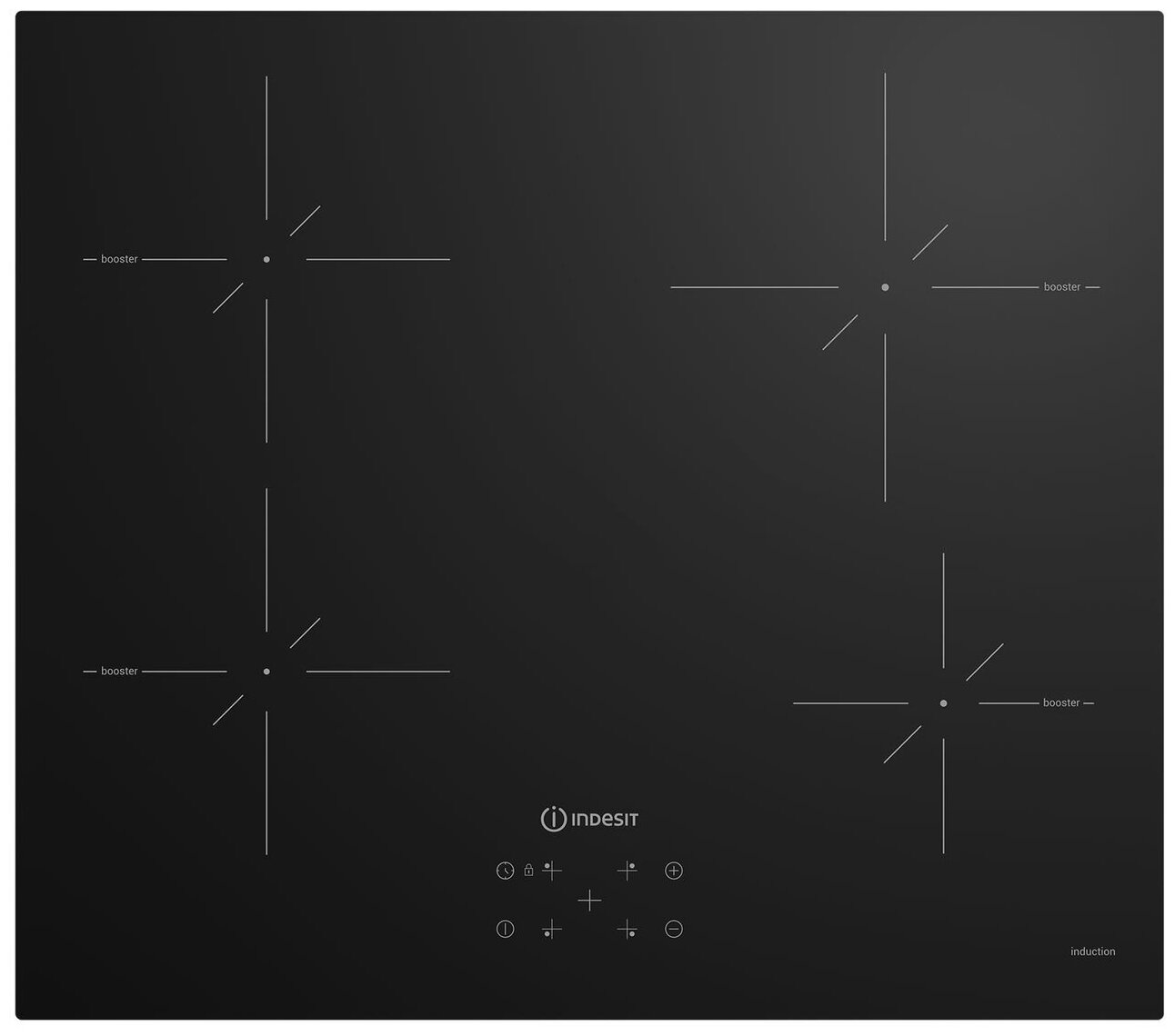 Индукционная варочная поверхность Indesit IS 41Q60 NE , черный