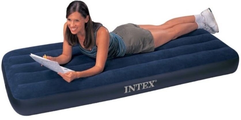 Intex Матрас надувной INTEX 76х191х25см - фотография № 2