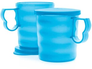 Tupperware Кружки «Очарование» 350 мл, 2 шт. голубые