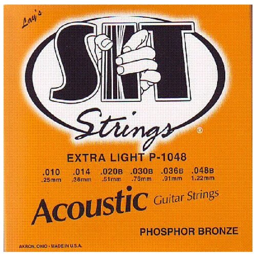 Струны для акустической гитары SIT P1048 PHOSPHOR BRONZE