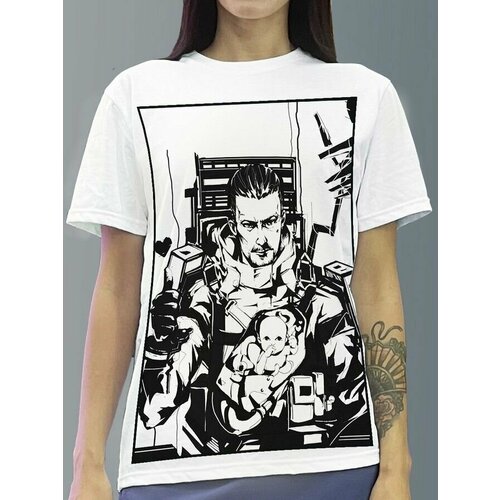 фото Футболка размер 3xl, белый будь на стиле