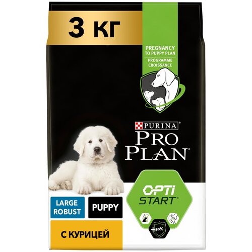 PURINA PRO PLAN OPTISTART STARTER LARGE для щенков крупных пород с курицей (12 + 12 кг)