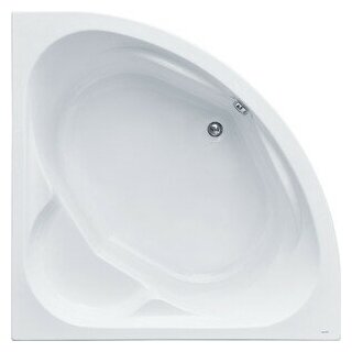 Акриловая ванна Santek Карибы 140х140 каркас, слив-перелив (1WH111982, 1WH112430)