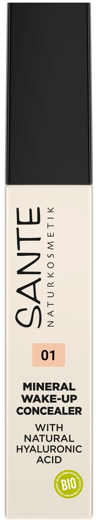 Sante Mineral Wake-up Concealer, оттенок 01 neutral ivory