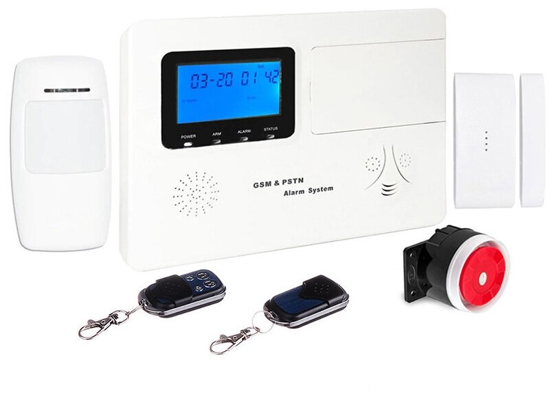 Охранная GSM сигнализация сигнализация GSM с сим картой - Страж Гранит для дома для дачи для гаража для квартиры в подарочной упаковке