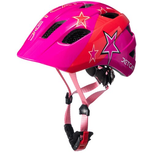Шлем детский велосипедный - JETCAT - Max (Purple Stars)