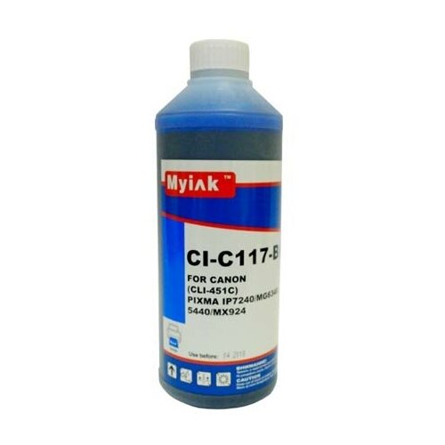 Чернила для CANON CLI-451C (1л, cyan) CI-C117-B Gloria™ MyInk