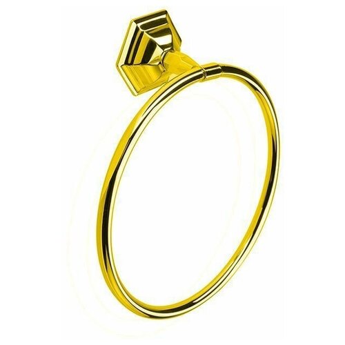 фото Полотенцедержатель stilhaus marte кольцо, золото