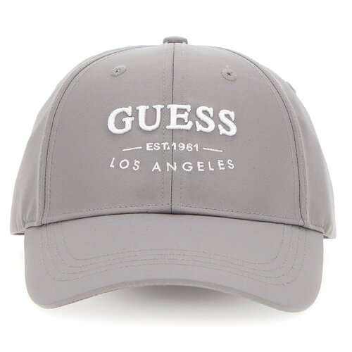 Бейсболка GUESS, размер OneSize, серый baseball cap canada letter embroidery leisure maple leaf pattern fashion spring autumn baseball sport cap hip hop fitted cap