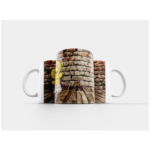 фото Кружка "смайлик, смех, счастливый" 320 мл lotsprints