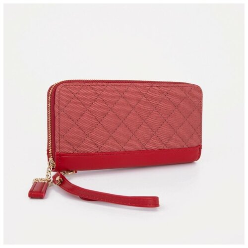 фото Кошелёк на молнии, цвет красный dreammart