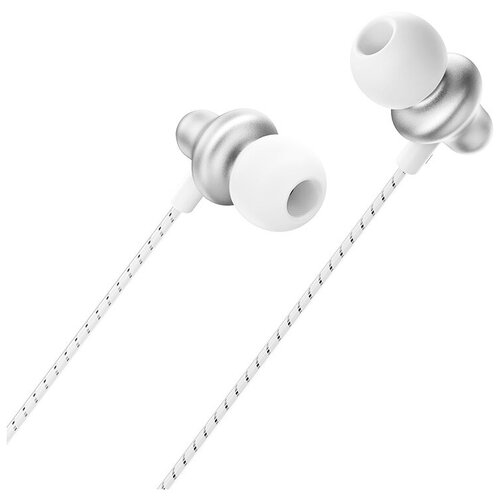 Наушники внутриканальные Borofone BM42 Jack 35мм 12 м цвет белый 31400₽