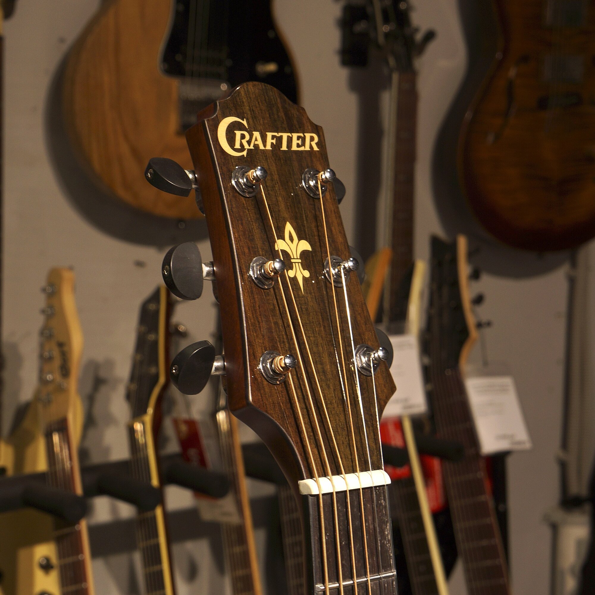 Акустическая гитара Crafter HD-250/N бежевый - фото №12