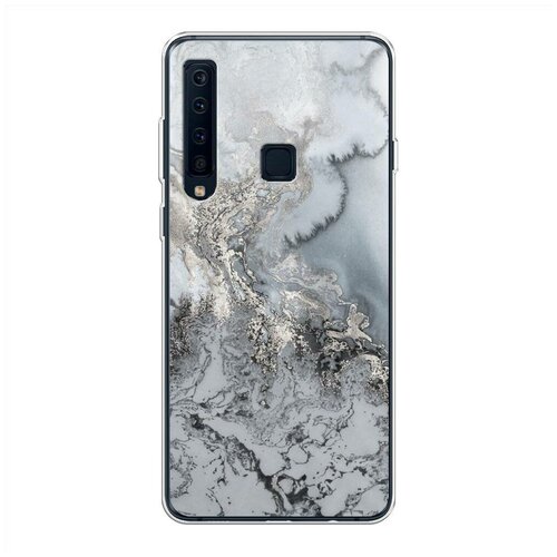 фото Силиконовый чехол "морозная лавина серая" на samsung galaxy a9 2018 / самсунг галакси а9 2018 case place