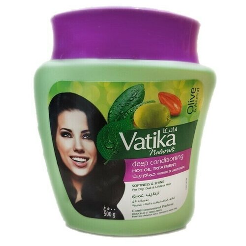Маска для волос Dabur Vatika с Оливой интенсивное питание 500 г