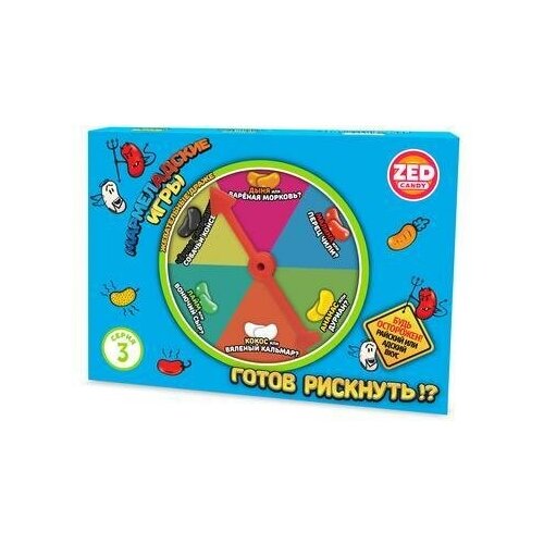 Настольная игра ZED CANDY Мармеладские игры, набор, 3 серия, 120 г