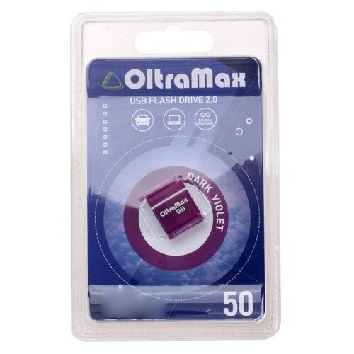 Флешка OltraMax 50 64GB Dark Violet