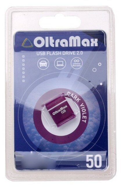 Флешка OltraMax 50 64GB Dark Violet