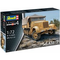 03263 Revell Немецкий полугусеничный тягач Sd. Kfz.7 Позднее производство (1:72)