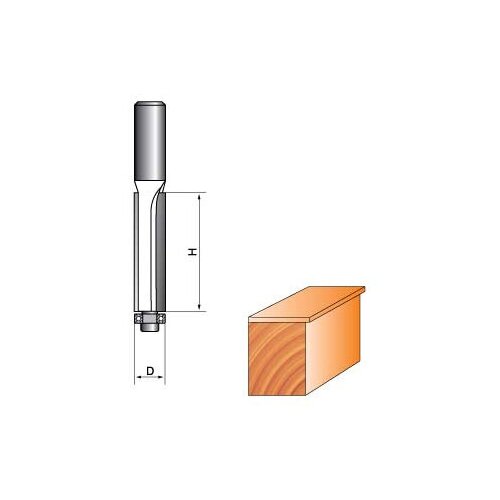 Фреза Globus 1020 D12h30 кромочная прямая