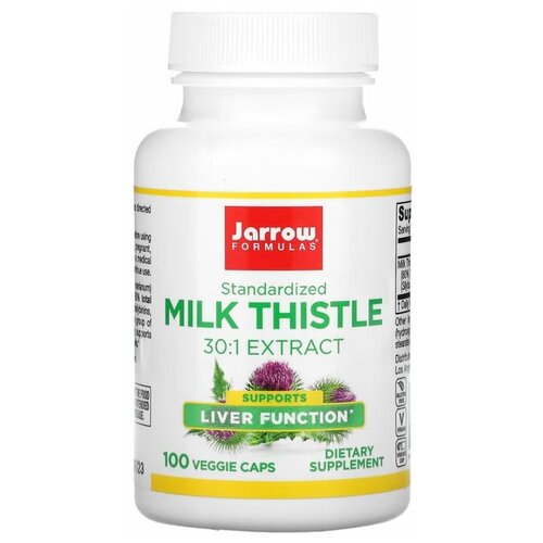Jarrow Formulas Standardized Milk Thistle 150 mg (Экстракт расторопши 150 мг) 100 вег капсул (Jarrow Formulas)