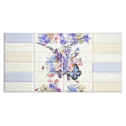 Панель ПВХ Плитка Космея 480х955 509₽