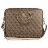 Guess Сумка Guess 4G Big metal logo Bag для ноутбука до 15 дюймов, коричневая - изображение