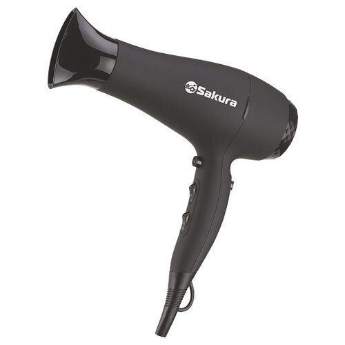 Sakura SA-4041, черный babyliss pro caruso фен 2400 вт ионизация 2 насадки