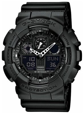 Наручные часы CASIO G-Shock GA-100-1A1, черный