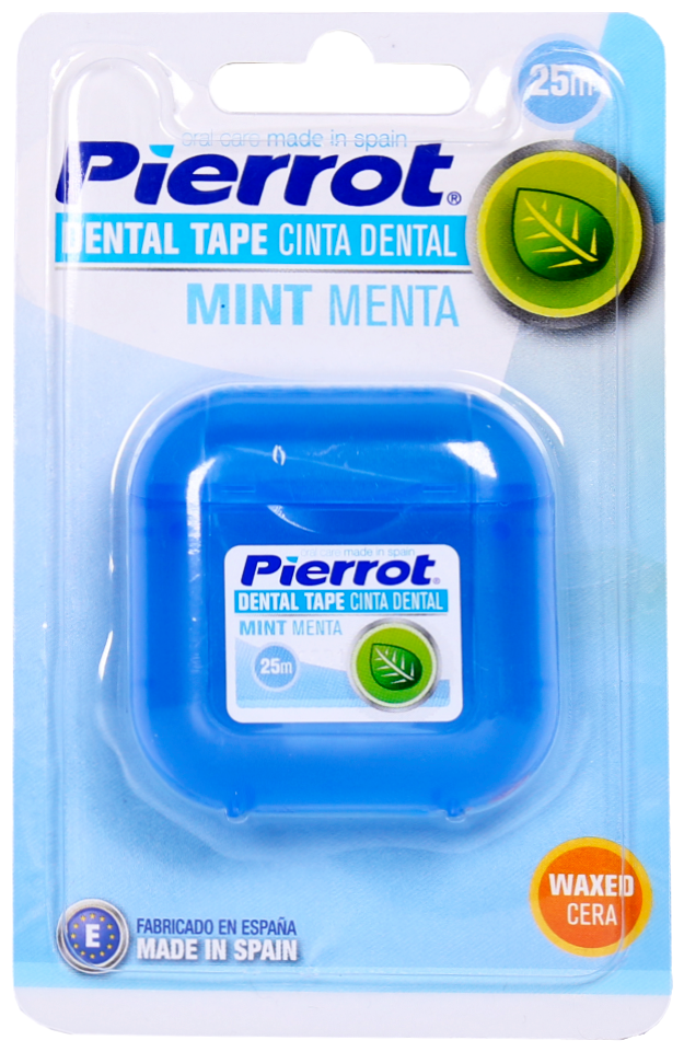 Вощеная лента Pierrot Dental TAPE с мятой, 25 м