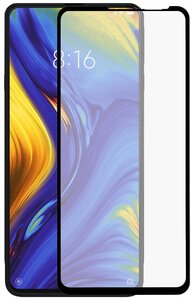 Фото Защитное стекло для Xiaomi Mi Mix 3, закаленное стекло на Сяоми Ми Микс 3, полный клей, черная рамка