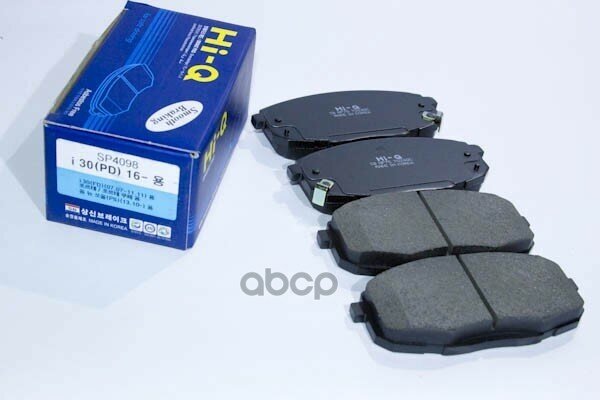 Колодки Hyundai I30, Kia Ceed, Cerato (2007-) Передние Sangsin brake арт. SP4098