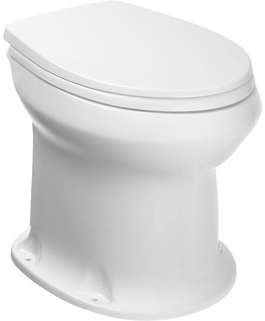 фото Оскольская керамика Унитаз приставной Оскольская керамика Дачный 46901100002 с сиденьем