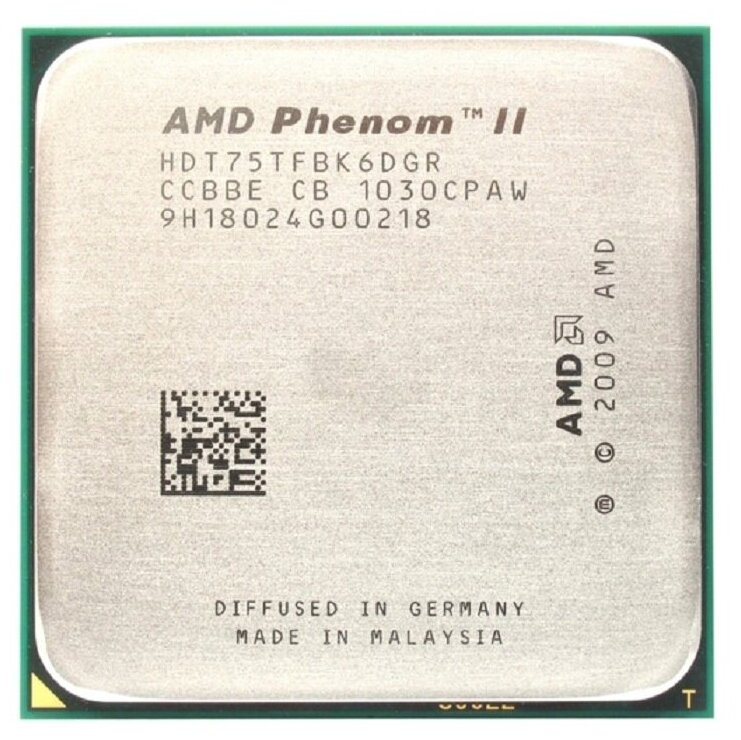 Процессор AMD Phenom II X6 Thuban 1075T AM3, 6 x 3000 МГц, OEM