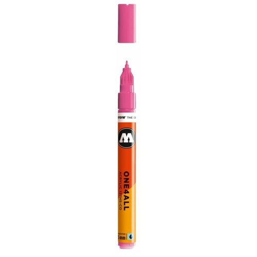 Акриловый маркер Molotow 127HS-CO One4All 1,5 мм 127408 (200) цвет розовый акриловый маркер molotow 127hs co one4all 1 5 мм 127401 006 цвет желтый