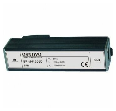 Грозозащита Osnovo SP-IP/1000D RJ-45/RJ-45