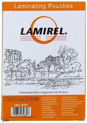 Lamirel Пленка для ламинирования 100 шт. Lamirel 85 х 120 мм, 125 мкм