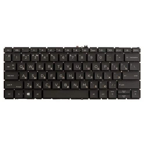 Клавиатура для ноутбука HP Elitebook 830 G7 735 G7 черная 1412₽