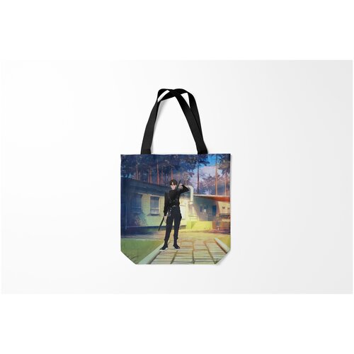 фото Сумка-шоппер / 40х40 см / k pop / bts samurai burnettie