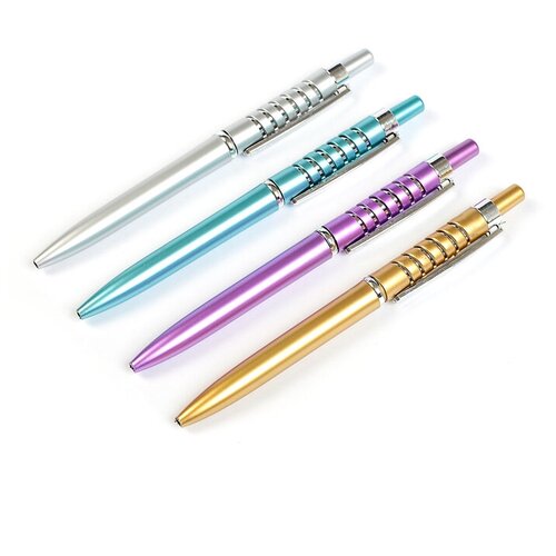 Ручка шариковая, автоматическая, 0.5 мм, Спираль, цвет микс