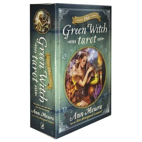 карты таро everyday witch tarot llewellyn повседневное таро ведьмы Карты Таро Green Witch Tarot Llewellyn / Набор Таро Зелёной Ведьмы