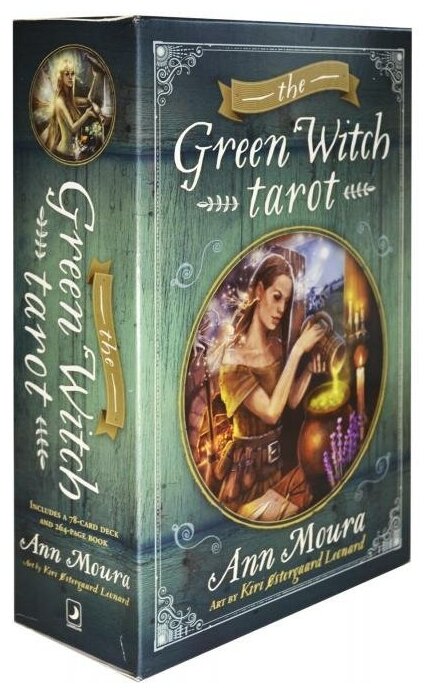 Карты Таро "Green Witch Tarot" Llewellyn / Набор Таро Зелёной Ведьмы