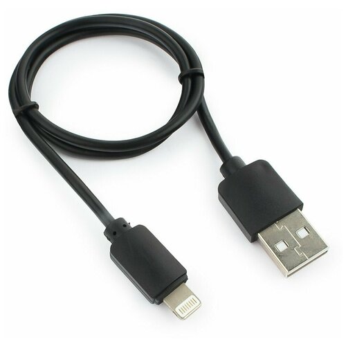 USB кабель Гарнизон GCC-USB2-AP2-0.5M, Lightning 8P, 0.5 м кабель зарядный usb lightning для iphone ipad ipod 2 4 a 1 метр