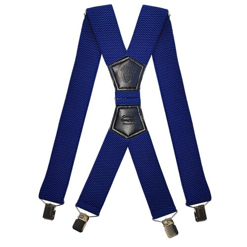 фото Подтяжки petroleone, текстиль, металл, стрейч, для мужчин, размер xxl, черный