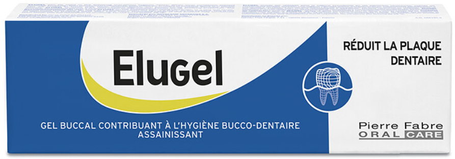Гель Elugel (Элюгель) для десен с хлоргексидином 0,2%, 40 мл