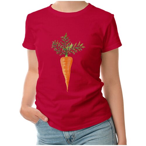 фото Футболка roly, размер l, красный