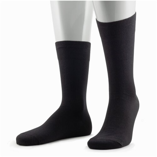 фото Мужские носки sergio di calze черные, размер 27