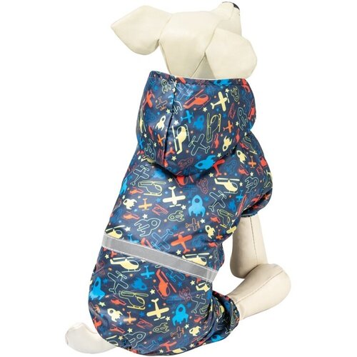 Костюм-дождевик для собак со светоотражающей лентой Полет (30см ) триол 12251228 костюм дождевик со светоотражающей лентой полет xs размер 20см