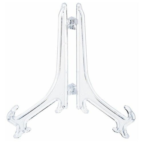 Подставка держатель для тарелки и икон 125 мм пластиковая складная